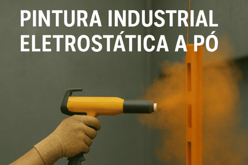 PINTURA INDUSTRIAL ELETROSTÁTICA A PÓ
